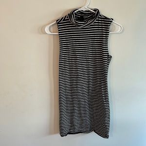 STRIPED BODYCON DRESS